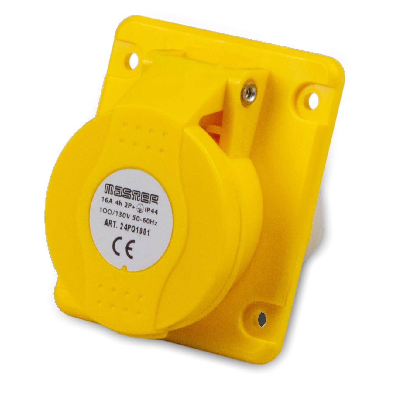 MASTER - PR.QUA.2P+T 16A 110V 4H GIALLO IP44 24PQ1001