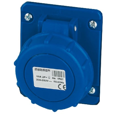 MASTER - PR.QUA.3P+T 32A 240V 9H BLU IP67 24PQ2205