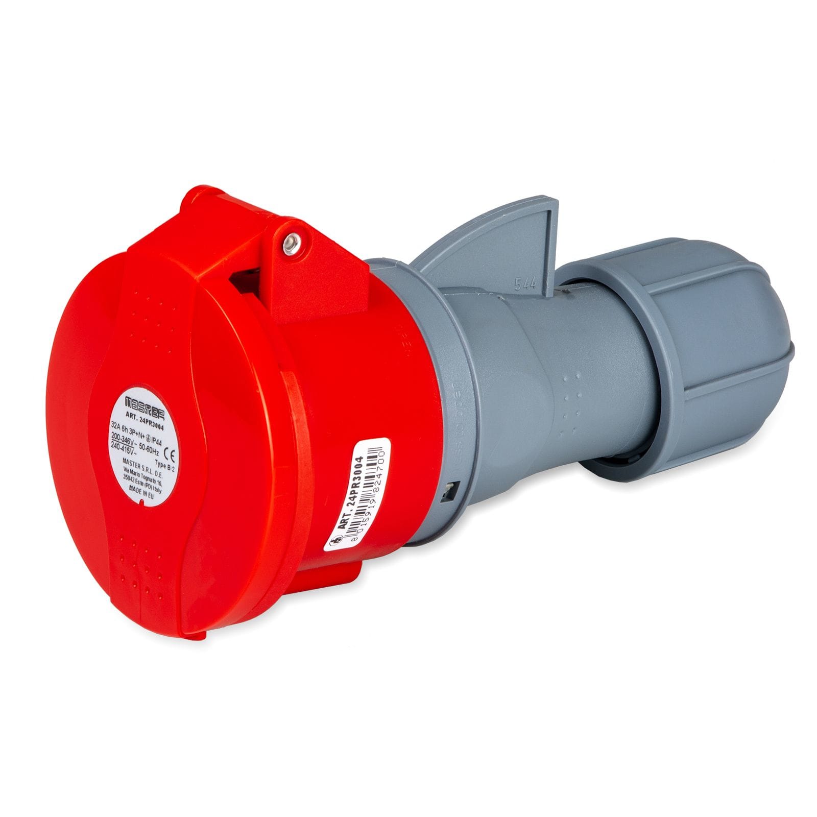 MASTER - PR.3P+N+T 32A 380V 6H ROSSA IP44