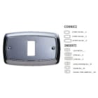 MASTER - COR.PALLADIO 4 POSTI ARGENTO 30CML224