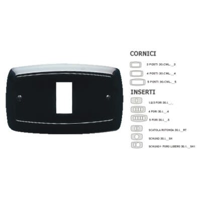 MASTER - INS.PALLADIO SCHUKO+1 F.NERO 30I20SH1