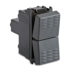 MASTER - MODO PULS.DOPPIO 1P NO/NC+1P NO GRIGI 31021