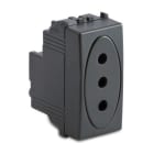 MASTER - MODO PRESA 2P+T 10A GRIGIO
