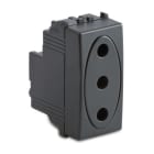 MASTER - MODO PRESA 2P+T 16A GRIGIO