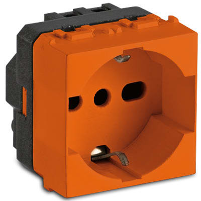 MASTER - MODO PRESA P40 UNIV. 2P+T 16A ARANCIO