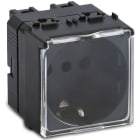 MASTER - MODO PRESA P30 2P+T CON PORTELLO, GRIGIO 31174