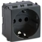 MASTER - MODO PRESA P30 SCHUKO 2P+T 16A GRIGIO 31175