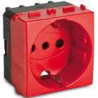 MASTER - MODO PRESA P30 SCHUKO 2P+T 16A ROSSO