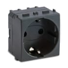 MASTER - MODO PR.SCHUKO 16A 2P+T(LATERALE) GRIGIO 31176