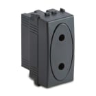 MASTER - MODO PRESA 2P 10A 250V DIA.4 GRIGIO 31181