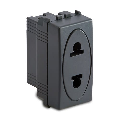 MASTER - MODO PRESA 2P15A 250V EUROAMER.D.4 GRIGI 31185-4