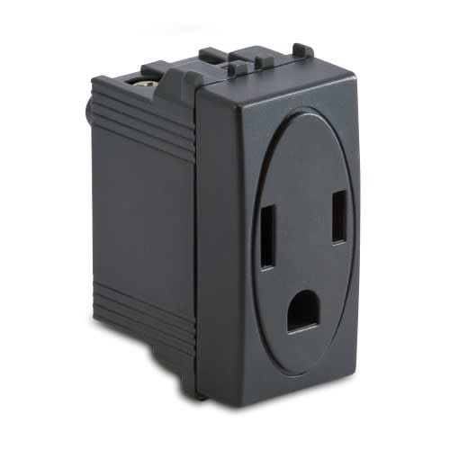 MASTER - MODO PRESA 2P+T 15A 127V GRIGIA 31186