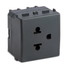MASTER - MODO PRESA 2P+T 16A 250V EUROAMER. 2MOD. 31188.2
