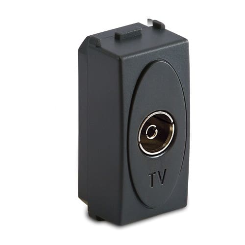 MASTER - MODO PRESA TV 9,5MM PASS. FINALE GRIGIO 31255