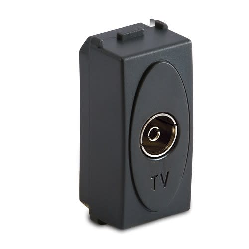 MASTER - MODO PRESA TV 9,5MM PASS. FINALE GRIGIO 31255