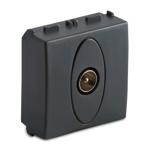 MASTER - MODO PRESA COAX IEC MASCHIO 2MOD.GRIGIO