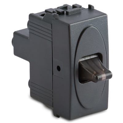 MASTER - RETRO' PULSANTE 16A 250VA.C. GRIGIO