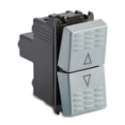 MASTER - STEEL PULSANTE DOPPIO 1P NO+1P NO 33020