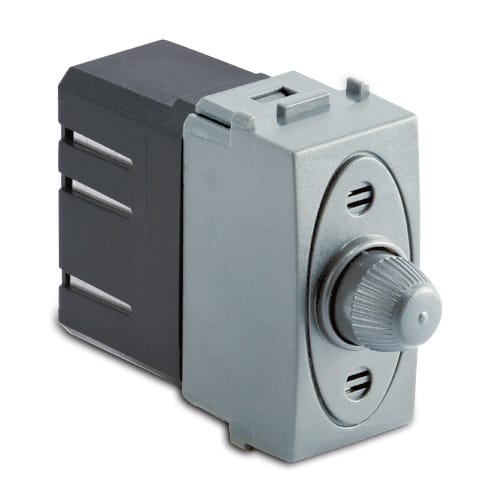 MASTER - STEEL DIMMER RES.ROTATIVO 500W C.INTERR.