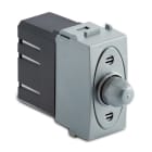 MASTER - STEEL DIMMER RES.ROTATIVO 500W C.INTERR.