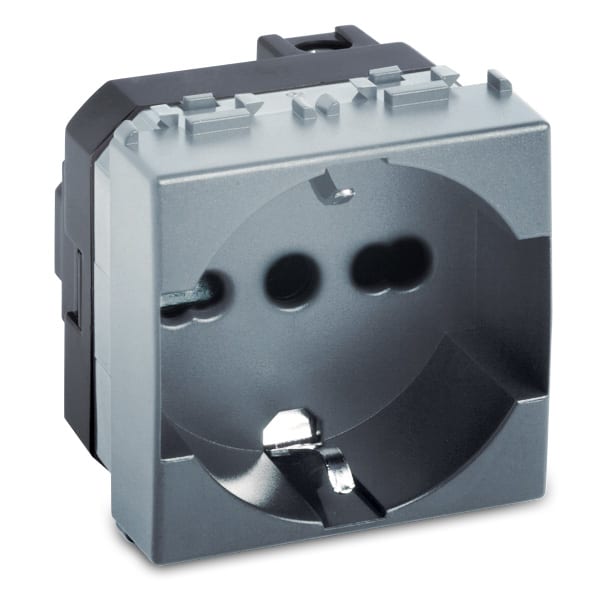 MASTER - STEEL PRESA P40 SCHUKO UNIV.2P+T 16A 33170