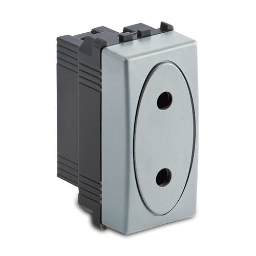 MASTER - STEEL PRESA2P 10A 250V C.SIC.DIA.4