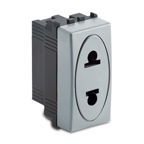 MASTER - STEEL PRESA 2P15A 250V EUROAMER.D.4 33185-4