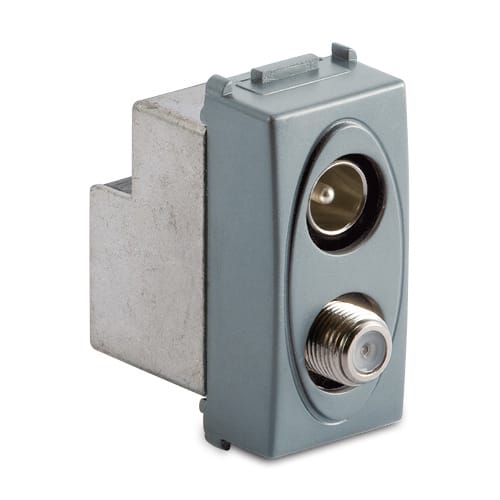 MASTER - STEEL PR.COAX IEC-F MAS-FEM PAS. DB 10