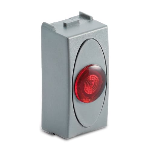 MASTER - STEEL PORTALAMP.SPIA ROSSA 127V 33380-125