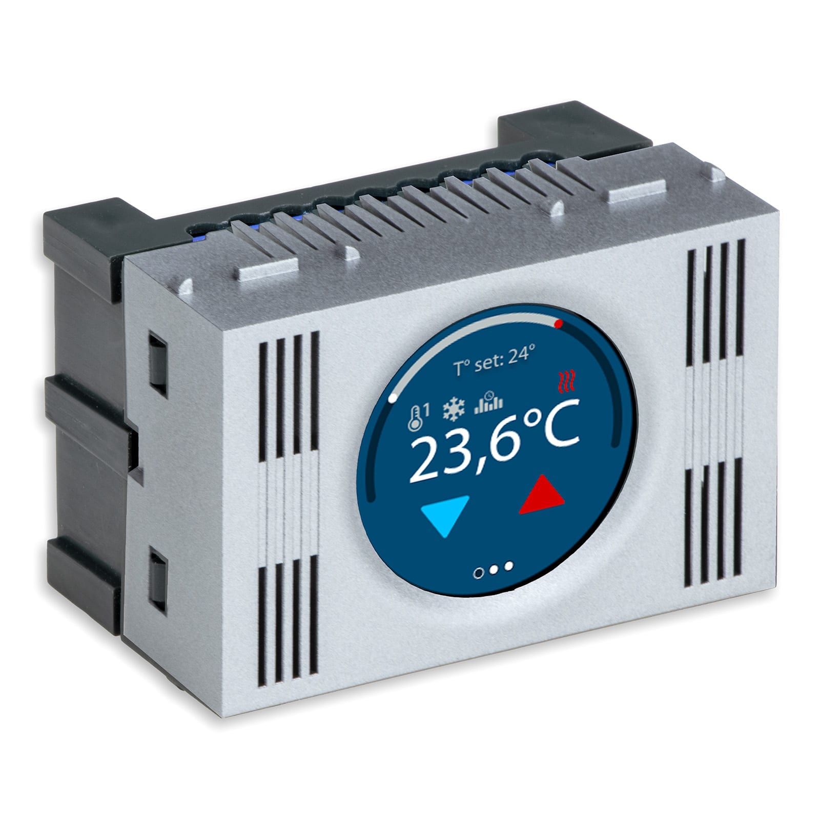 MASTER - CRONOTERMOSTATO TOUCH SFERIA 3M. STEEL 33424