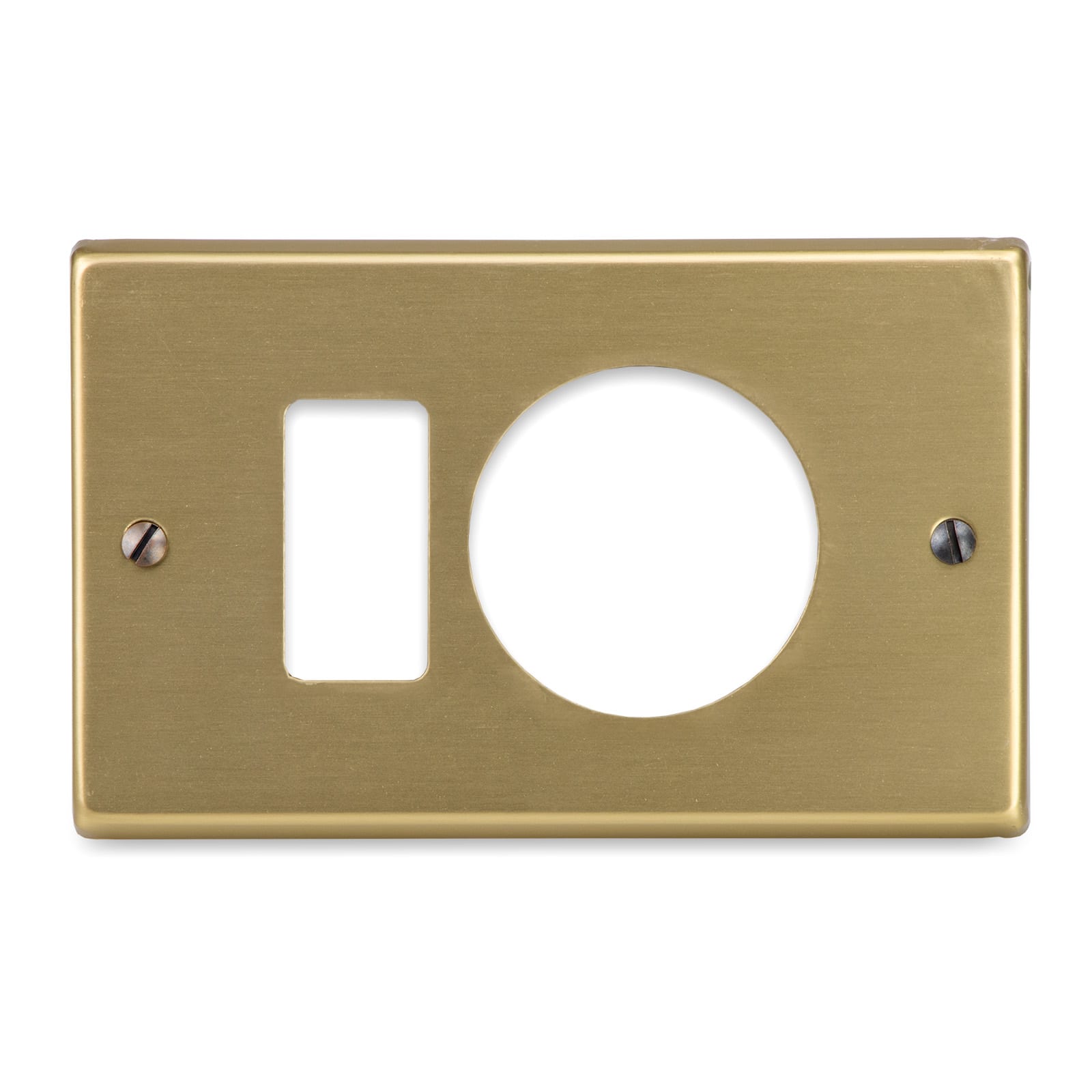 MASTER - PLACCA BRONZO SCHUKO+ 1 FORO 351-SH1