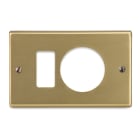 MASTER - PLACCA BRONZO SCHUKO+ 1 FORO 351-SH1