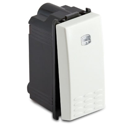 MASTER - MODO PULSANTE SILENZIOSO 1P ILLUM BIANCO 36001