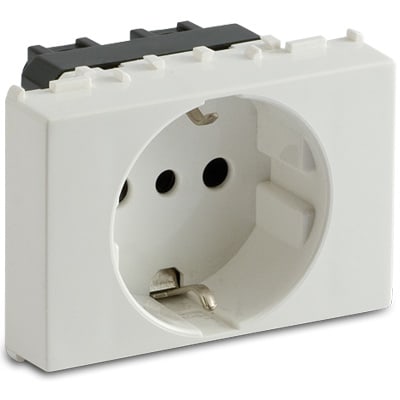 MASTER - MODO PRESA P30 SCHUKO 2P+T 16A 3 MODULI 36173