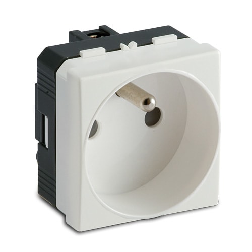MASTER - MODO PRESA 2P+T 16A FRANCESE BIANCA 36177