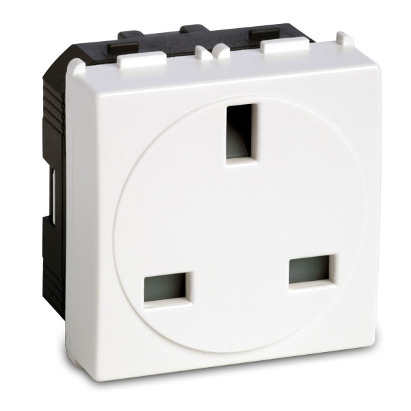 MASTER - MODO PRESA 2P+T 13A ST.INGLESE BIANCA 36178