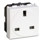 MASTER - MODO PRESA 2P+T 13A ST.INGLESE BIANCA 36178