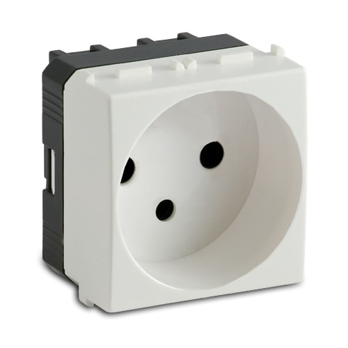 MASTER - MODO PRESA 2P+T ST.ISRAELIANO 16A BIANCA 36189