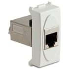 MASTER - MODO PRESA RJ45 CAT.6 SCHERMATA BIANCA 36221