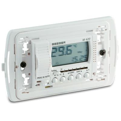 MASTER - MODO CRONOTERMOSTATO INCASSO 3MOD.BIANCO 36420