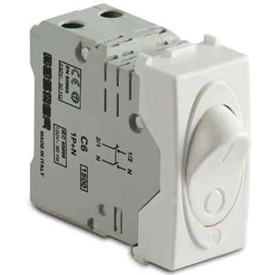 MASTER - MODO INT.AUT.MAGN.1P+NC6A PI1500A BIANCO
