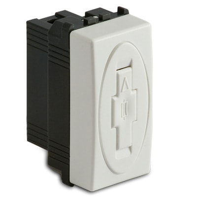 MASTER - MODO PORTAFUSIBILE D5X20MM MAX10A BIANC 36555