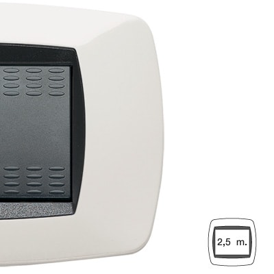 MASTER - MODO PLACCA 2,5 P. BS SYSTEM BIANCO 39BS102