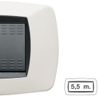 MASTER - MODO PLACCA 5,5 P. BS SYSTEM BIANCO 39BS105