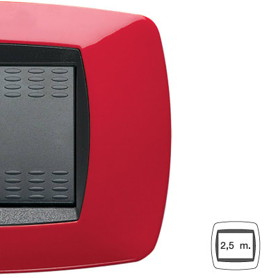 MASTER - MODO PLACCA 2,5 P. BS SYSTEM ROSSO 39BS152