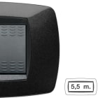 MASTER - MODO PLACCA 5,5 P. BS SYSTEM NERO 39BS205