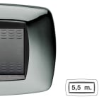 MASTER - MODO PLACCA 5,5 P. BS SYSTEM CROMO 39BS225