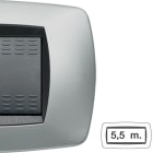 MASTER - MODO PLACCA 5,5 P. BS SYSTEM TITANIO 39BS255