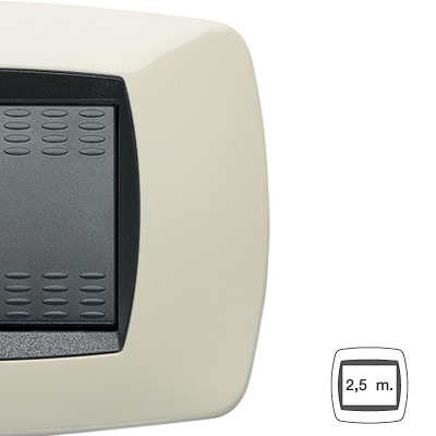 MASTER - MODO PLACCA 2,5 P. BS SYSTEM AVORIO 39BS282