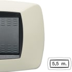 MASTER - MODO PLACCA 5,5 P. BS SYSTEM AVORIO 39BS285